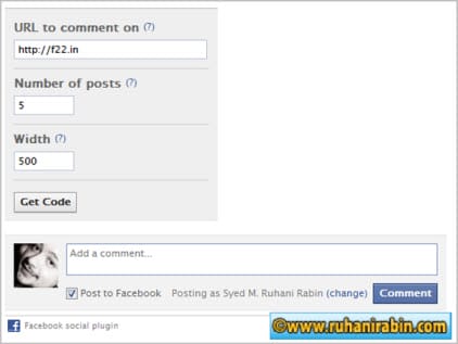 Fbsocial comment step4 How to Add Facebook Social Comment Box on any Website or WordPress