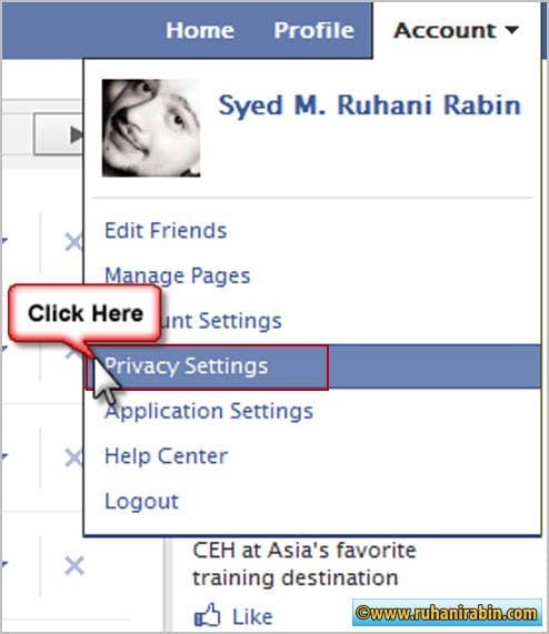 Facebook Privacy Using List Step 03