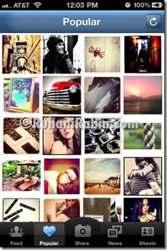 Instagram Screen 2