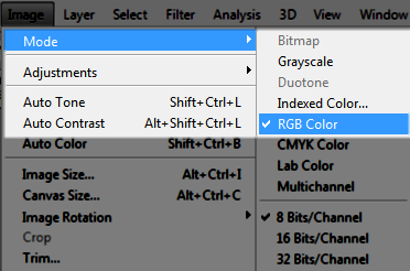 Select RGB Mode