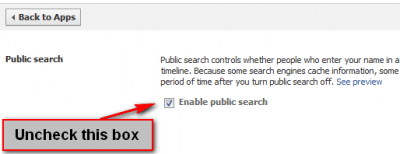 No Public Search 400x154 Facebook Privacy Guide