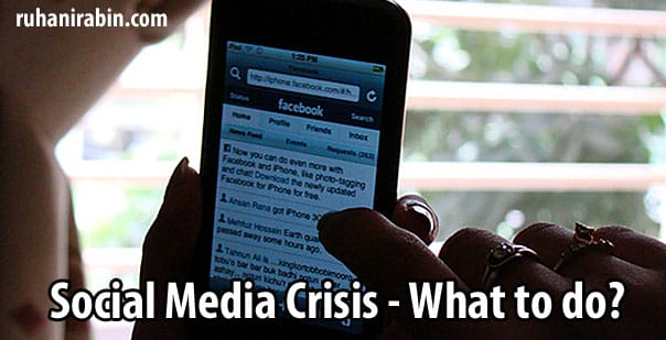 social-media gone viral - what to do ?