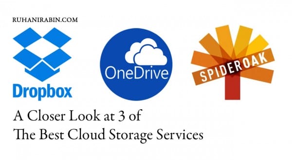 Dropbox vs OneDrive vs SpiderOak