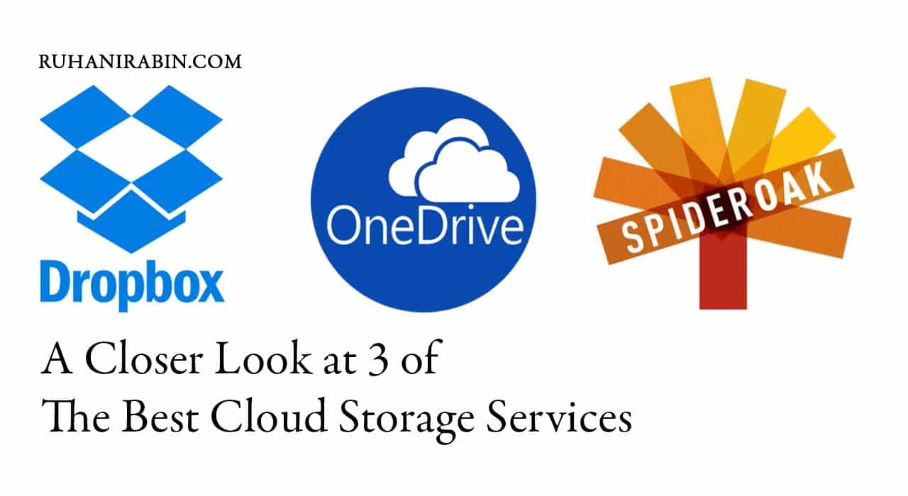 Dropbox vs OneDrive vs SpiderOak