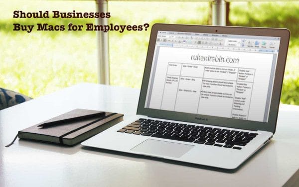 Should Businesses Buy Macs for Employees?