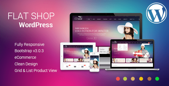 Flat Shop WordPress theme