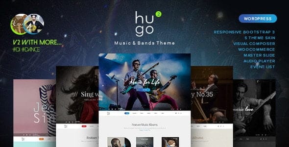 Hugo WordPress Theme