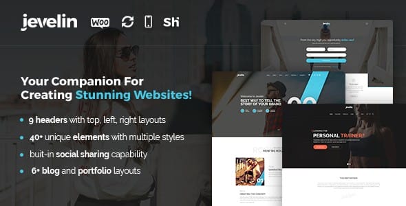 Javelin, eCommerce theme for wordpress