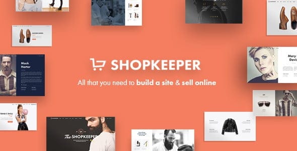 ShopKeeper, eCommerce theme for wordpress