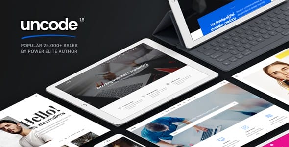 Uncode, eCommerce theme for wordpress