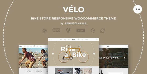 Velo Bike Store Theme