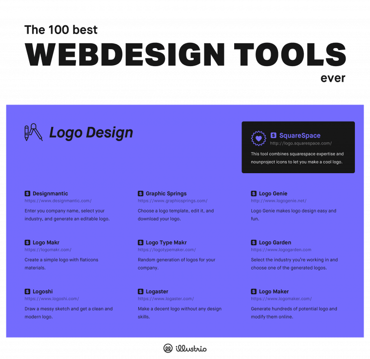 10 Best Web Design Tools for Logo Design