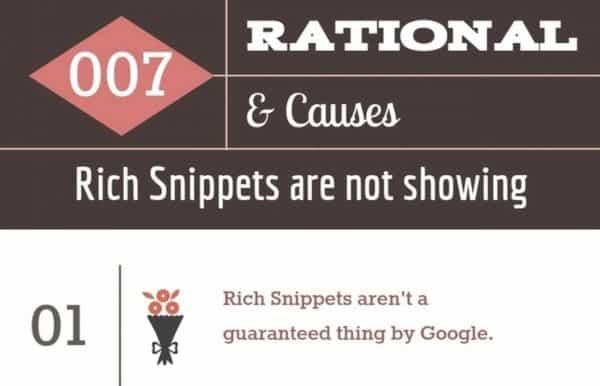 Rich Snippets Not Showing? Check Out the Top 7 Reasons for That