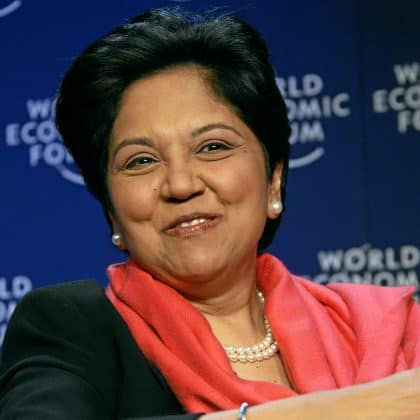 Indra Nooyi - one of the well known Female Entrepreneurs