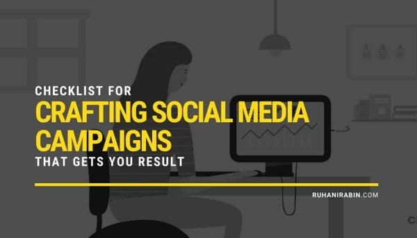 Checklist For Crafting Social Media Campaigns That Gets You Result