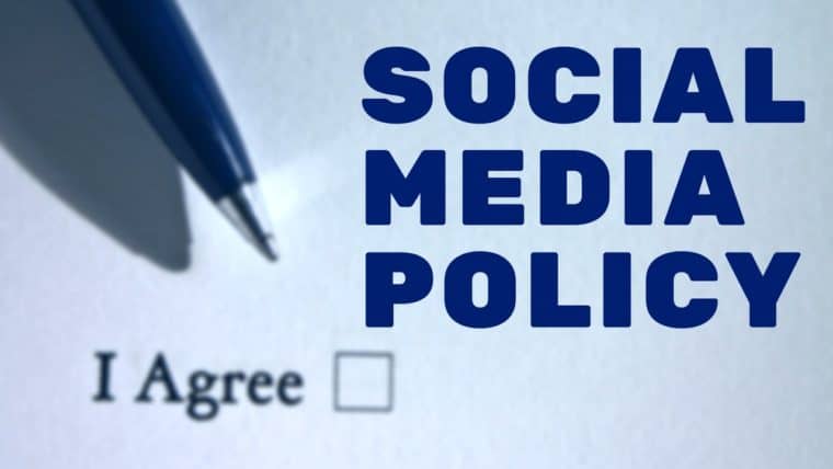 Implement a Social Media Usage Policy