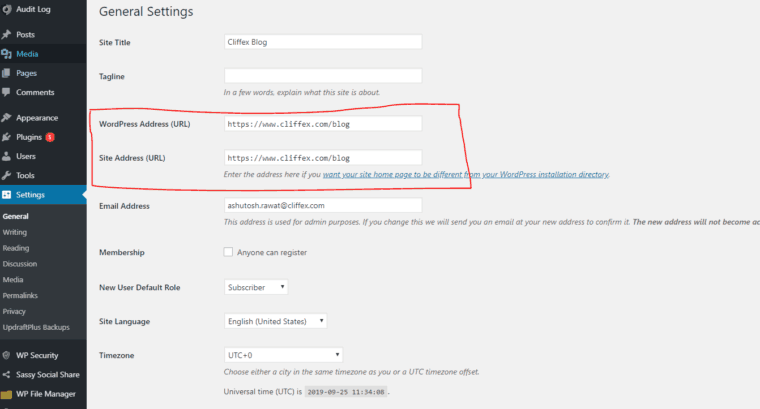Setting to configure URL preferences on your website
