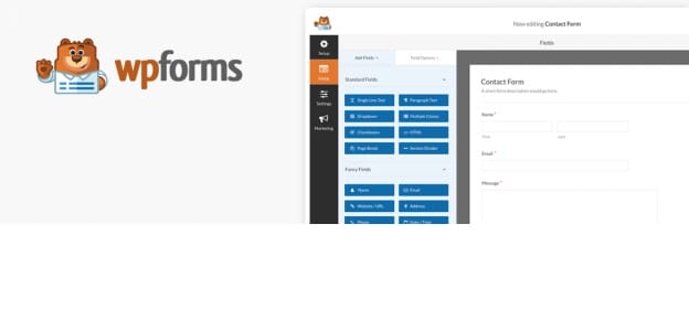 WP Forms Pro: Drag & Drop WordPress Contact Form Builder
