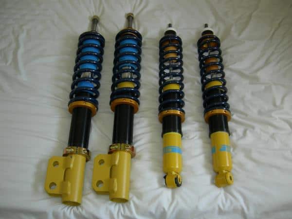 Coilover Shock Absorbers - Image credit Cameron Chapman at FlickR, CC 2.0 