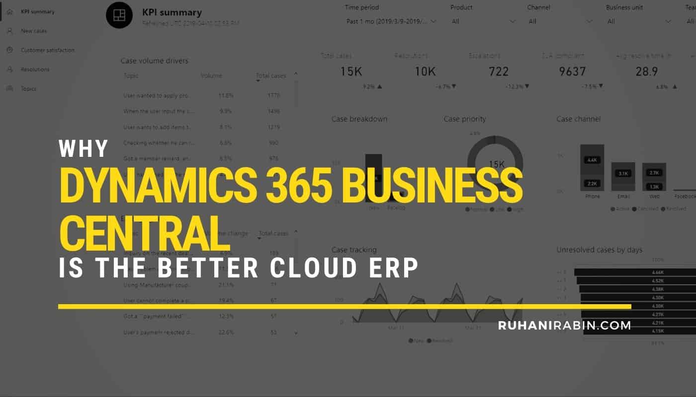 Why Dynamics 365 Business Central Is the Better Cloud ERP