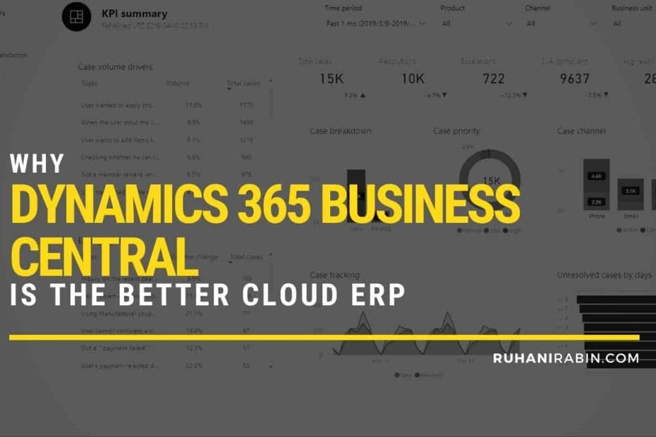 Why Dynamics 365 Business Central Is the Better Cloud ERP