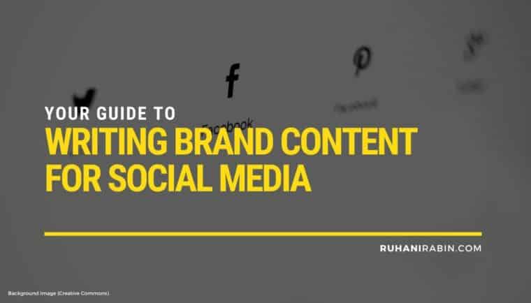 Your Guide to Writing Brand Content for Social Media