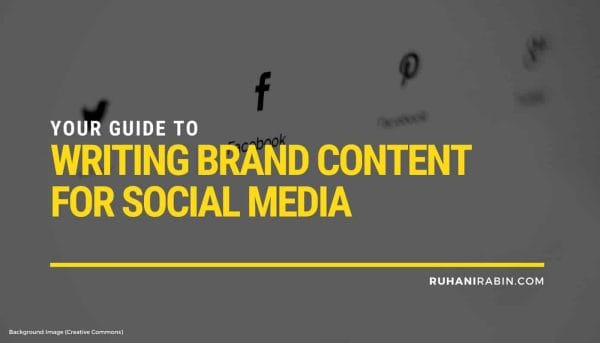 Your Guide to Writing Brand Content for Social Media
