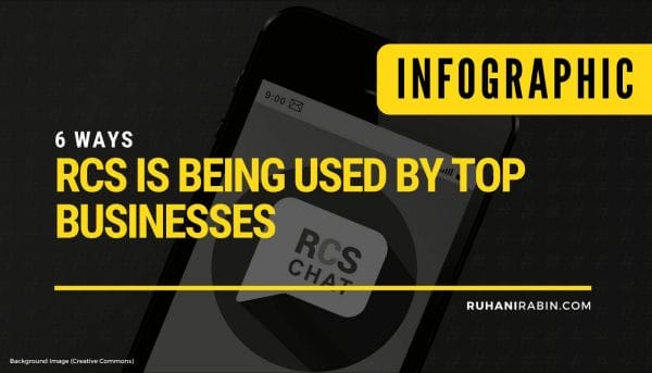 6 Ways RCS is Being Used By Top Businesses in 2020 (Infographic)