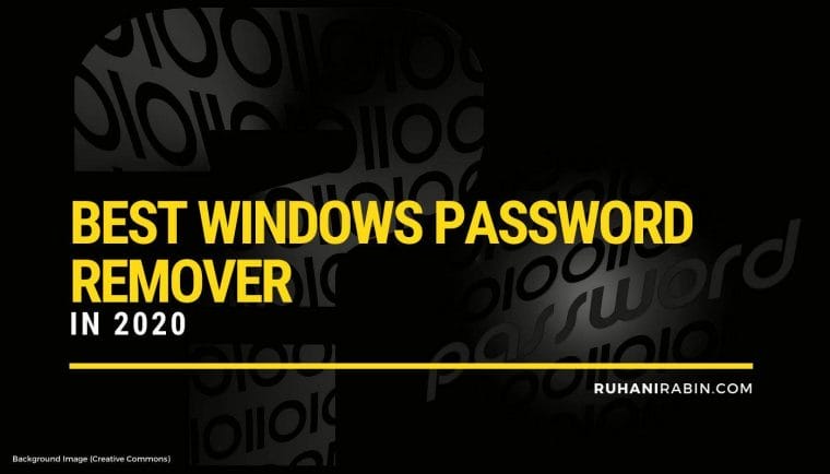 Best Windows Password Remover