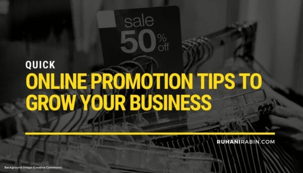 Quick Online Promotion Tips to Grow Your Business