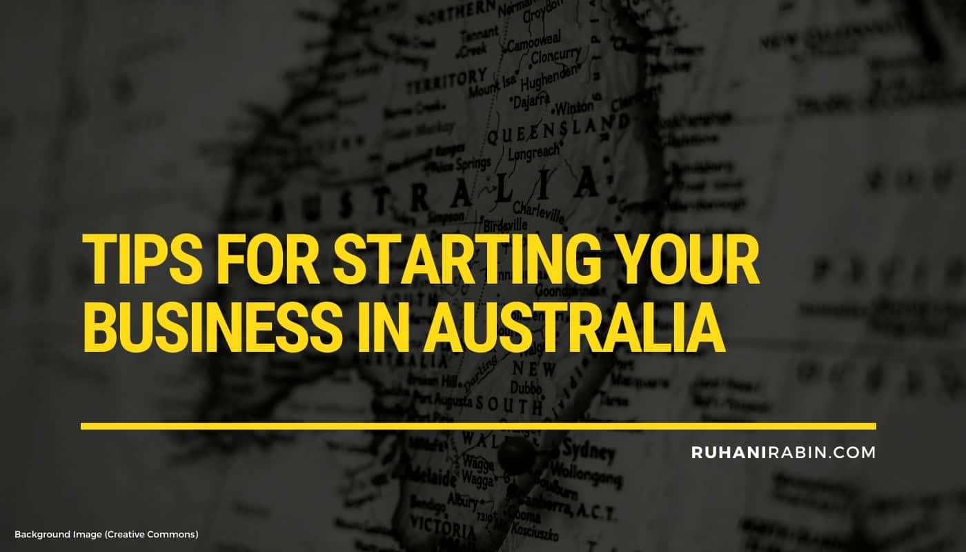 Tips for Starting Your Business in Australia