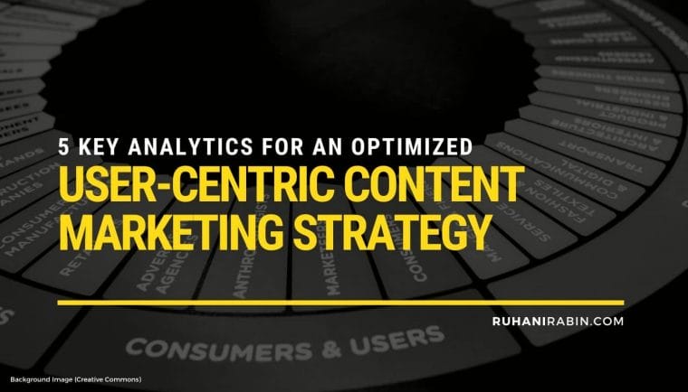 Key Analytics for an Optimized User centric Content Marketing Strategy