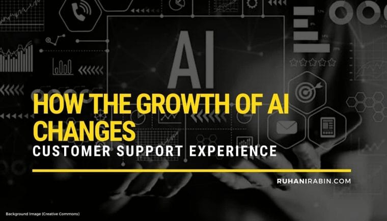 How the Growth of AI changes Customer Support Experience