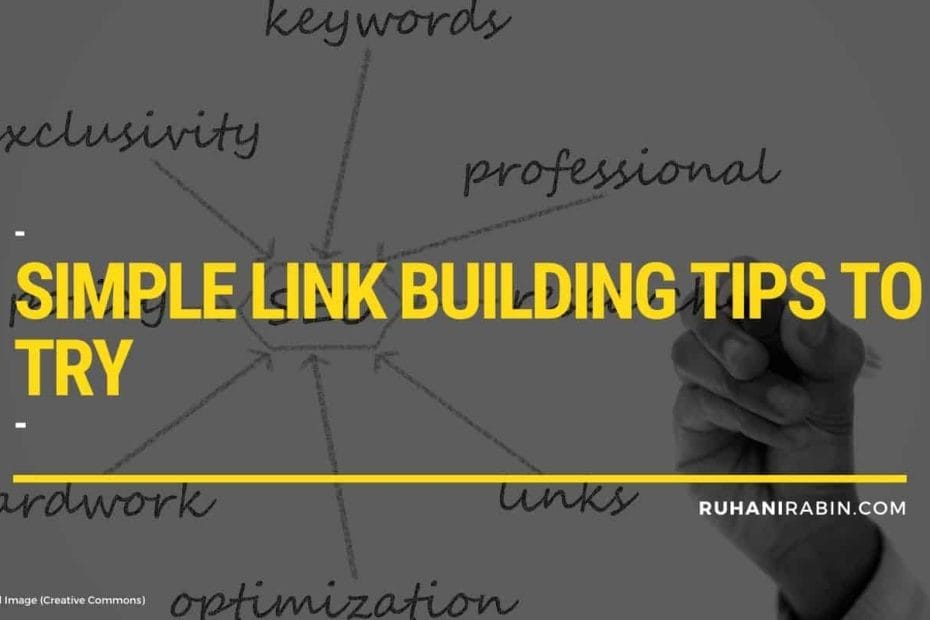 Simple Link Building Tips to Try