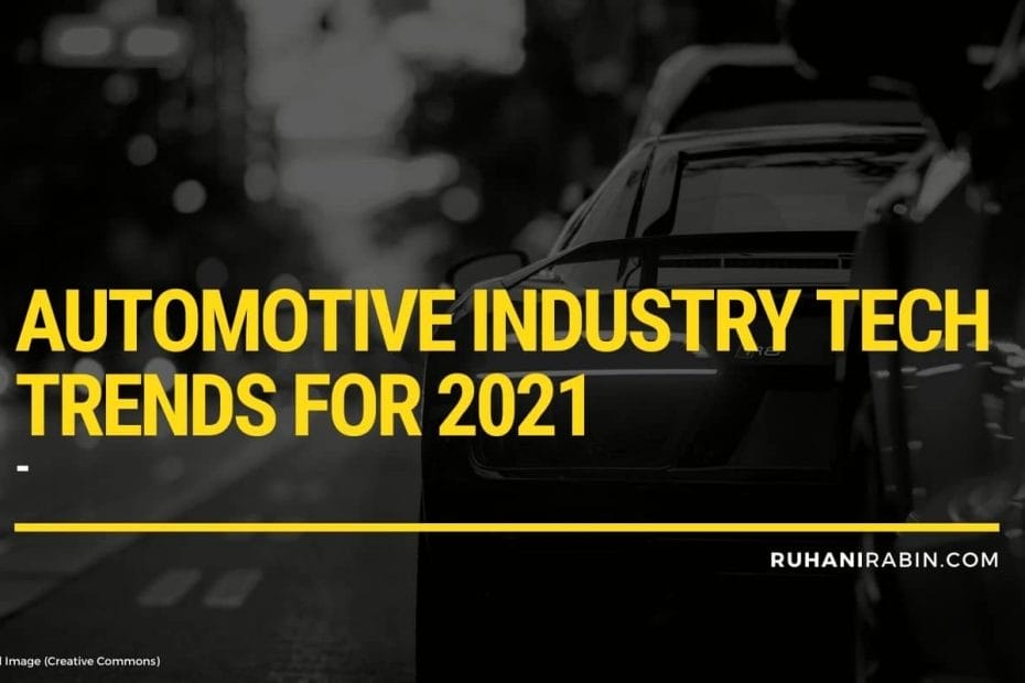 Automotive Industry Tech Trends