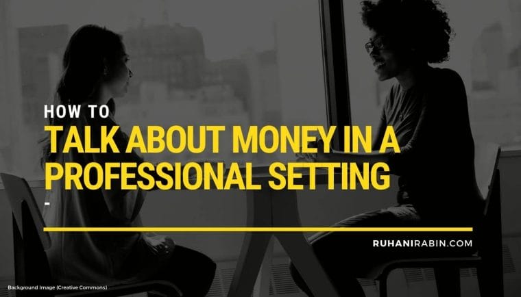 How to Talk About Money in a Professional Setting