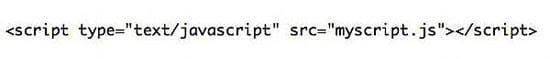 Don’t place Scripts inside HTML Documents