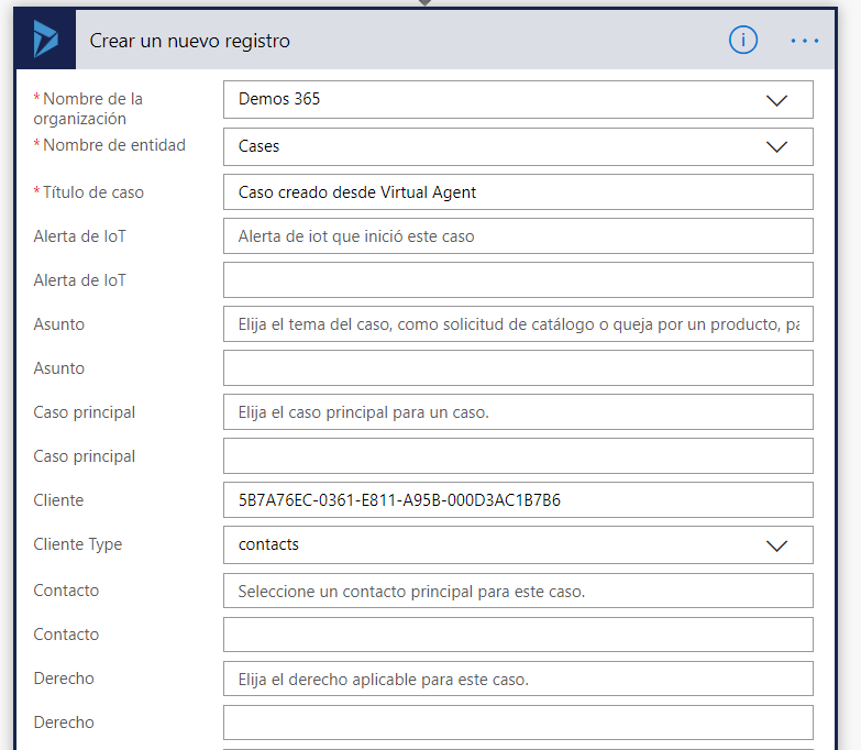 Dynamics 365: data we must enter