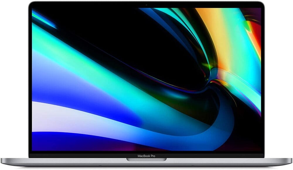 MacBook Pro 16, a no-brainer when buying graphic design laptops
