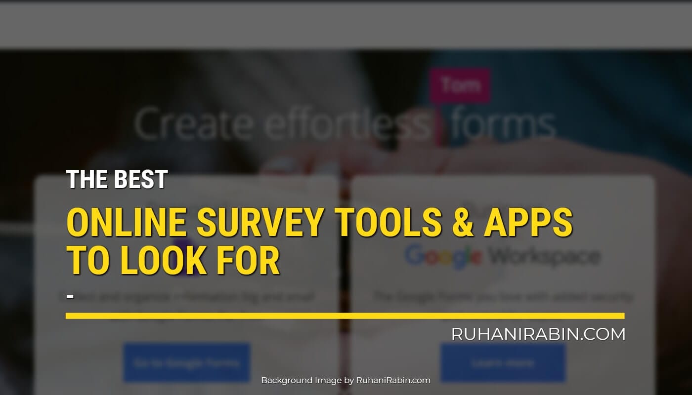 Best Online Survey Tools Apps Featured
