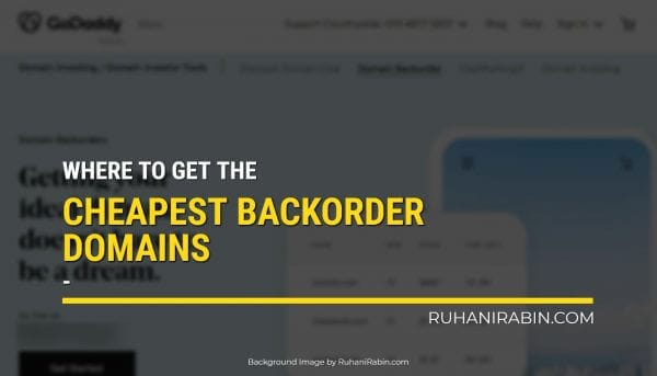 Where to Get the Cheapest Backorder Domains?