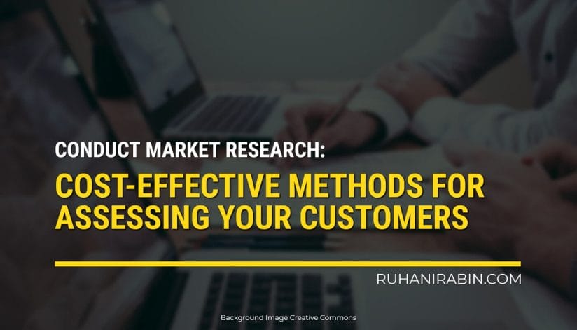 Conduct Market Research Cost Effective Methods