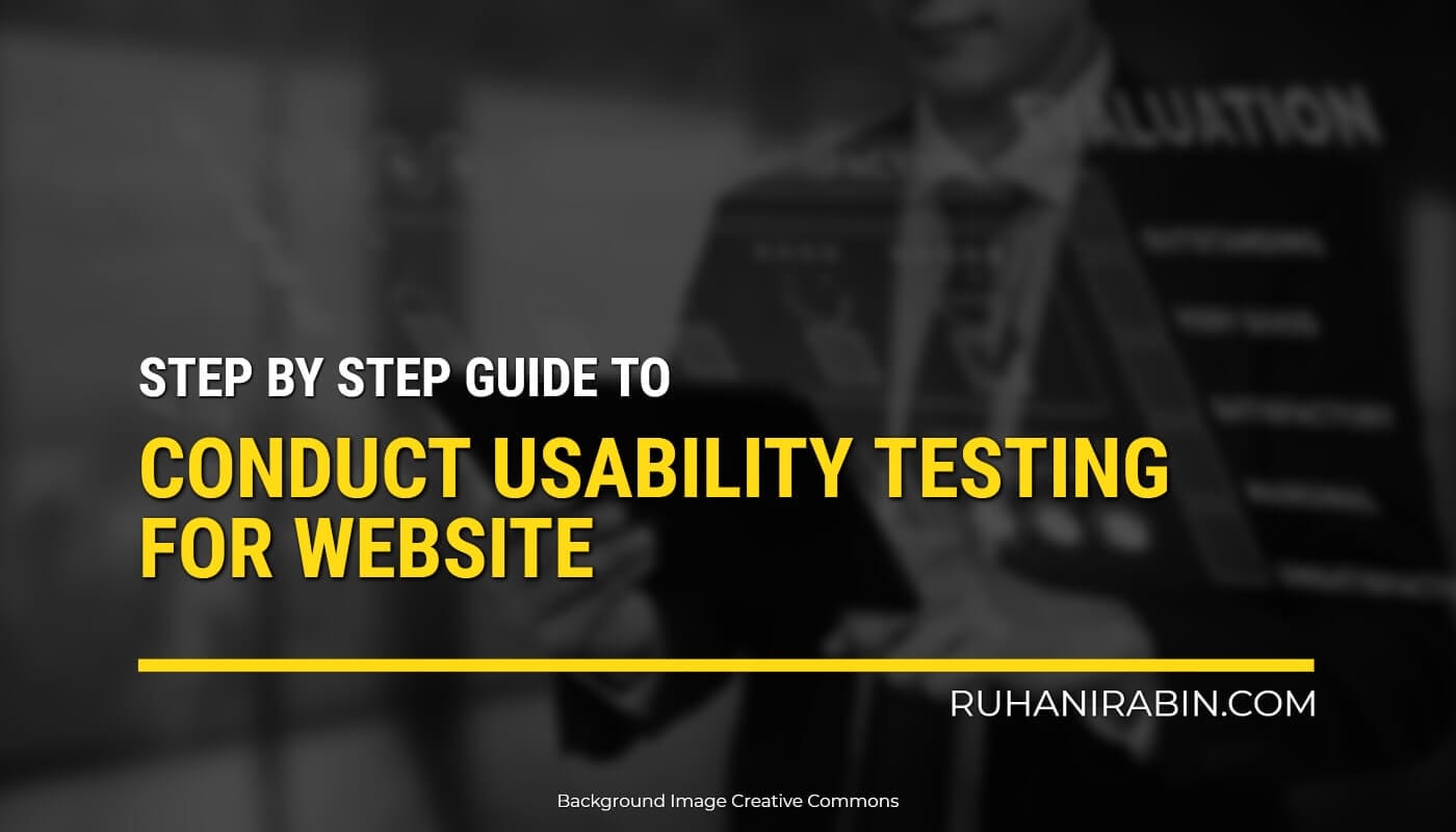 Steps Conduct Usability Testing For Website