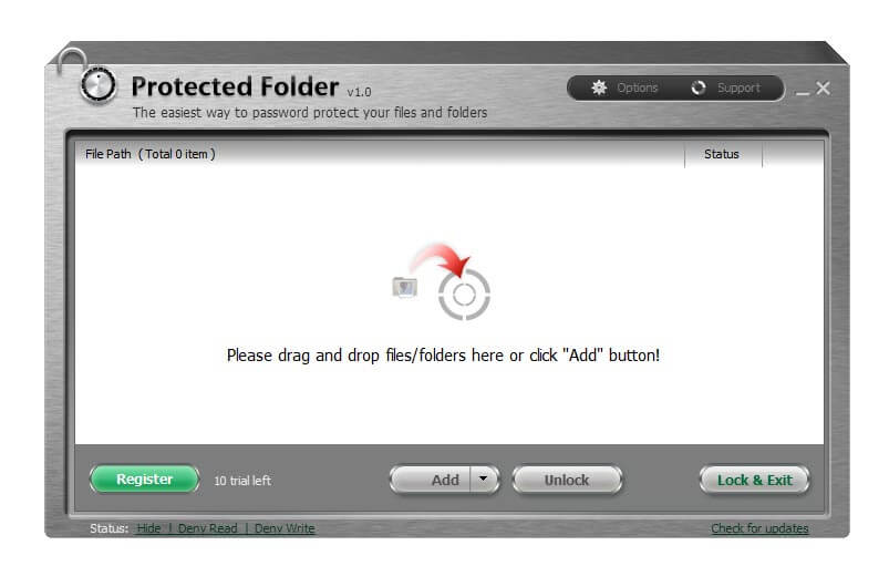 Iobit Protected Folders