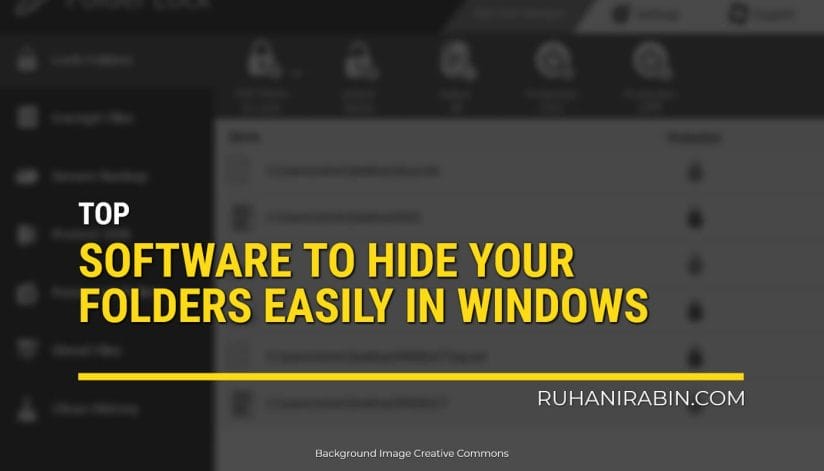 Top Software To Hide Your Folders Easily In Windows Ft