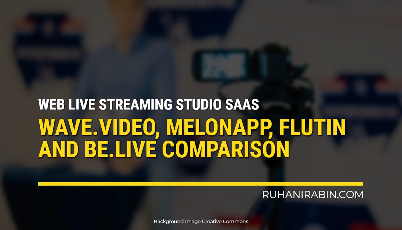 Web Live Streaming Studio Melonapp Wave Video Onestream Comparison