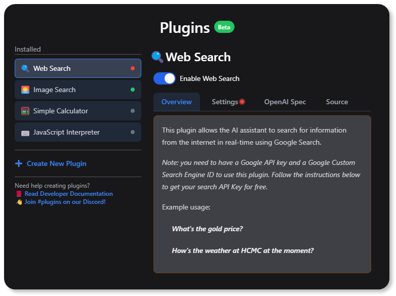 Typingmind Plugins - Make Your Own Plugins