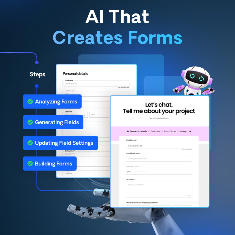 AI Create forms Image