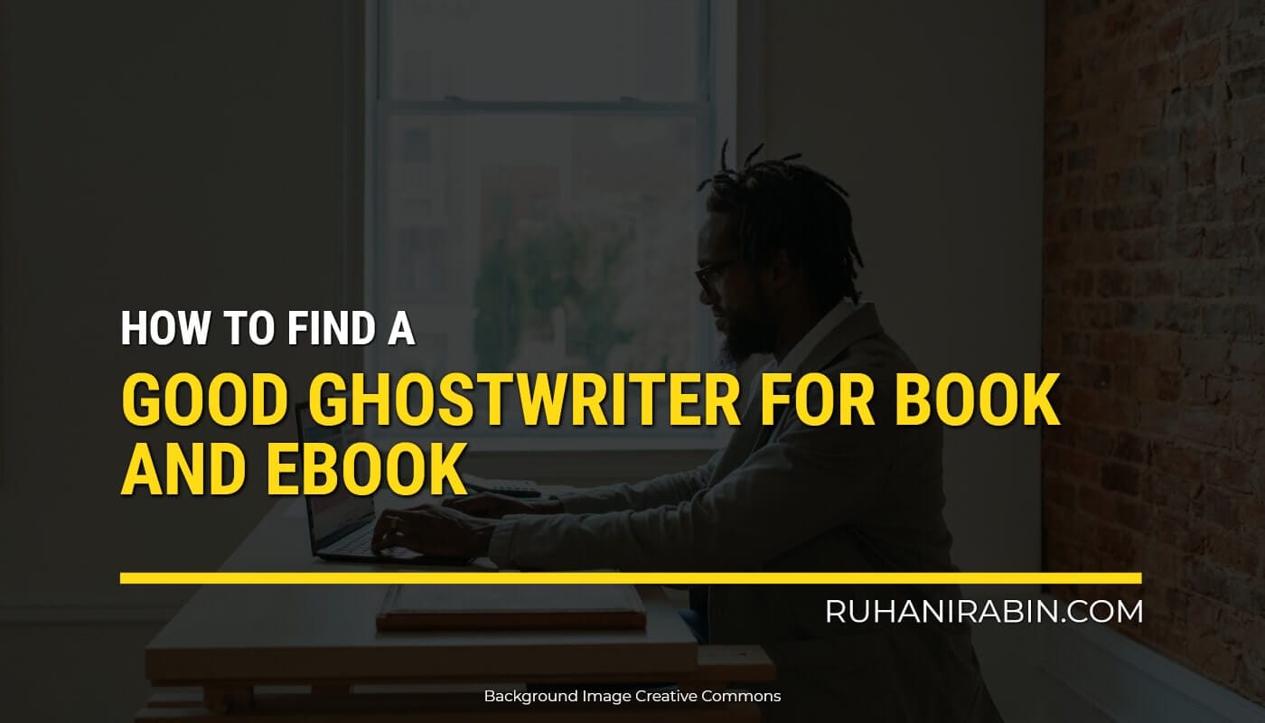 Find A Good Ghostwriter Book And Ebook