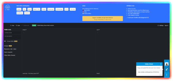 Jsfiddle